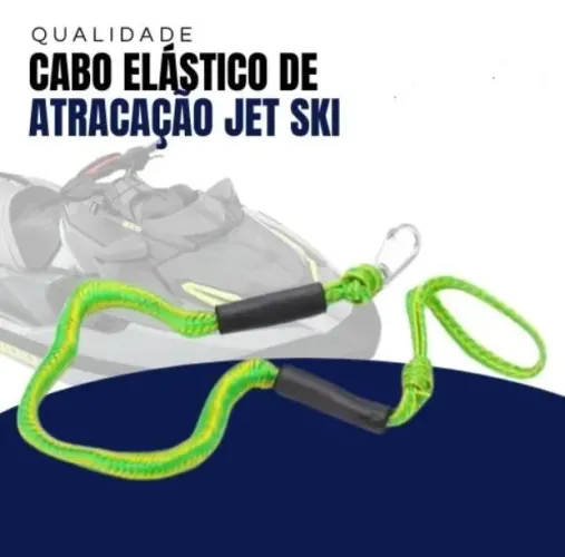 Cabo de Atracação par aJetski - Elastico Corda moto aquatica
