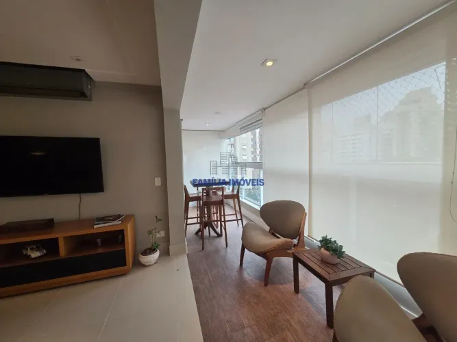 Apartamento à venda 2 quartos varanda lazer Gonzaga Santos/SP