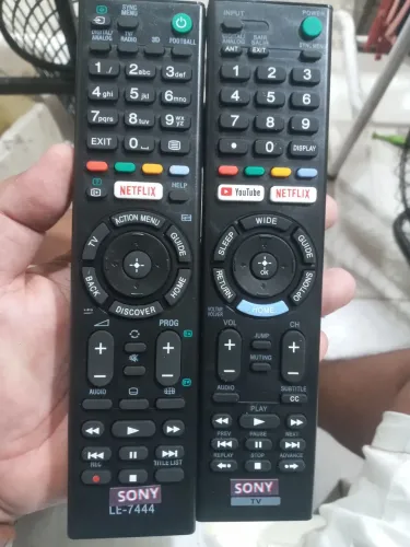 Controles de tv sony
