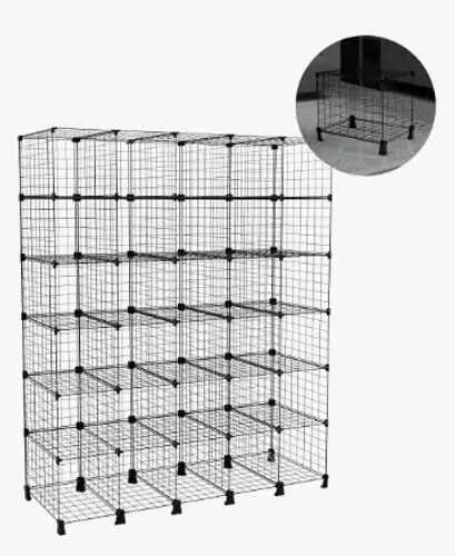 Gondula aramado para loja 90 nichos