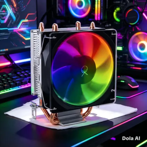 Cooler pra processador compatível com Intel e Amd