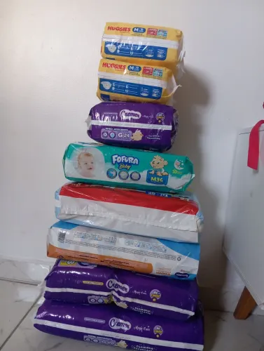 Fraldas descartáveis