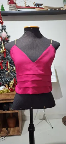 Cropped rosa