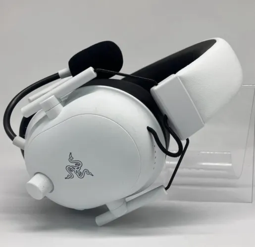 Fone Razer BlackShark V2 Branco - Pouquíssimo Uso