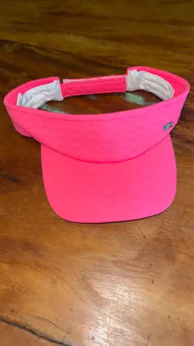 Viseira rosa Live