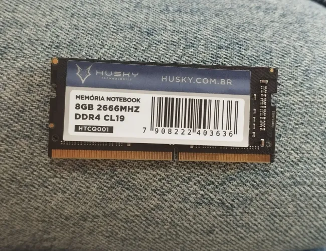 MEMÓRIA RAM NOTEBOOK HUSKY - 8GB, 2666MHZ, DDR4, CL19