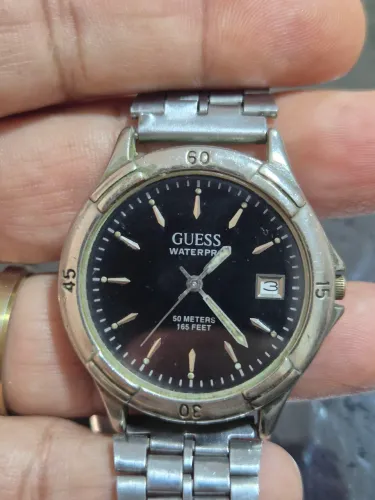 Relógio GUESS WATERPRO À QUARTZ - FUNCIONANDO PERFEITAMENTE