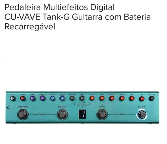 Pedaleira G Tank nova na caixa