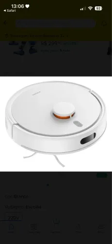 Robô aspirador xiaomi S20
