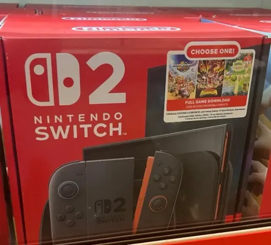 Promoção Exclusiva! Nintendo Switch 2 + Escolha seu Jogo Bundle
