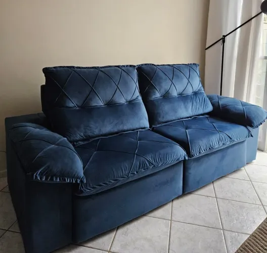 Sofá Reclinável Retrátil