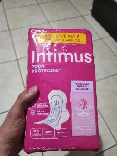 Contém 42 Absorventes Higiênicos