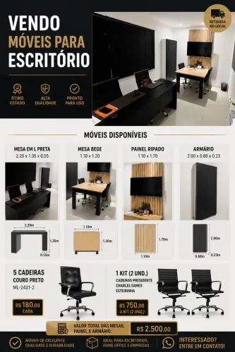 móveis para escritório