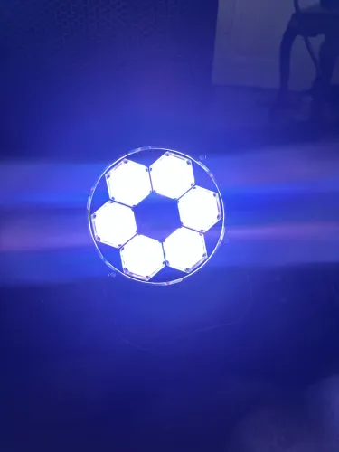 Canhão Projetor Mini Beam Bee Eye 6 Leds 12w Rgbw Dmx