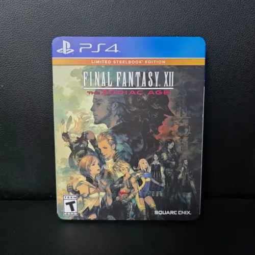 Final Fantasy XII Steelbook Ps4 Original