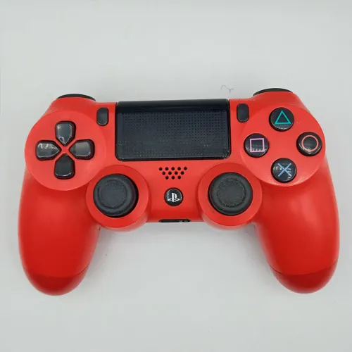 Controle ps4 vermelho