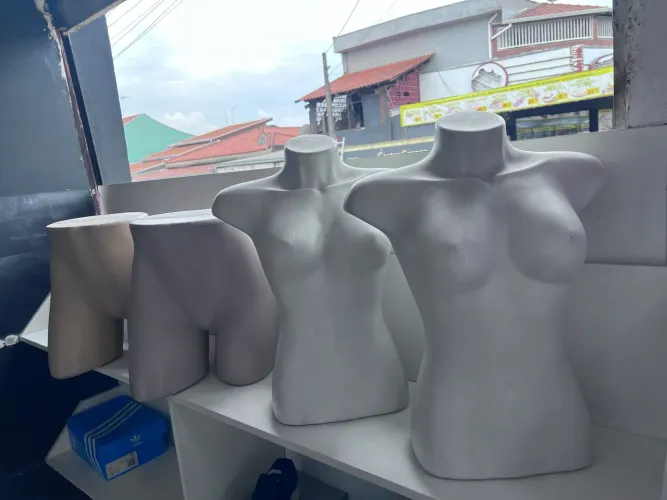Manequim meio corpo kit