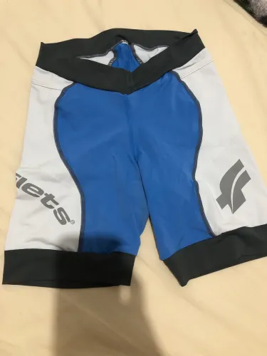 Bermuda Flets feminina de compressão de corrida tamanho P