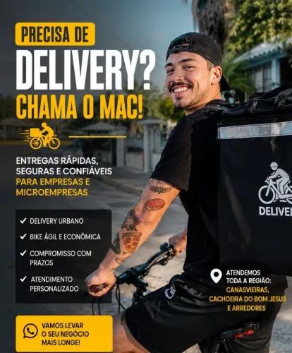 ? Delivery de Bike em Canasvieiras | Rápido, Confiável e Econômico