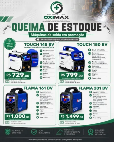 Máquina de Solda Boxer