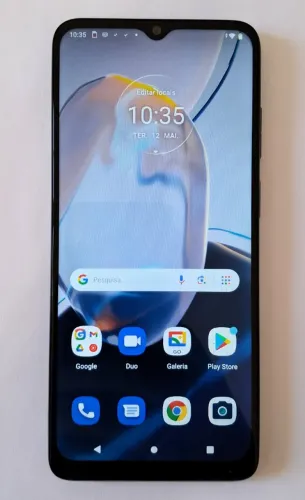 Smartphone Motorola Moto E22 32gb 2gb ram preto usado em ótimo estado desbloqueado 2sim