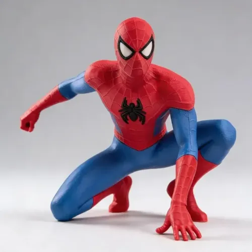 Action Figure Homem Aranha Estátua Colecionável Marvel 20cm