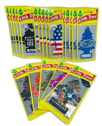 Cheirinho para carro - Odorizador Little Trees Aromatizante ORIGINAL 