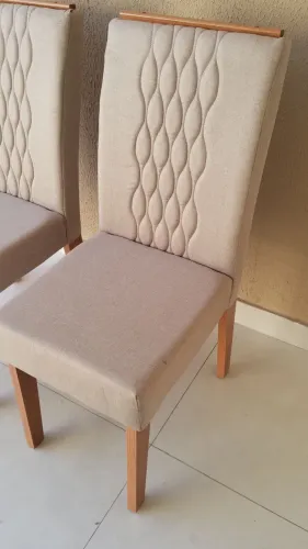 Cadeiras de jantar 02 unidades Novas 280,00 para vender logo