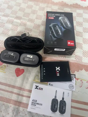 Transmissor sem fio guitarra wireless system A58