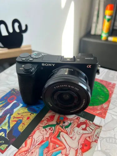 Câmera Sony A6500 - Semi-nova!