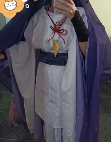 Cosplay Scaramouche Genshin Impact Kabukimono Dokidoki SR