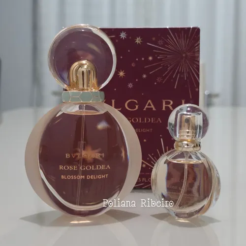 Kit Bvlgari Rose Goldea Blossom Delight EDP 75 ml + miniatura 15 ml