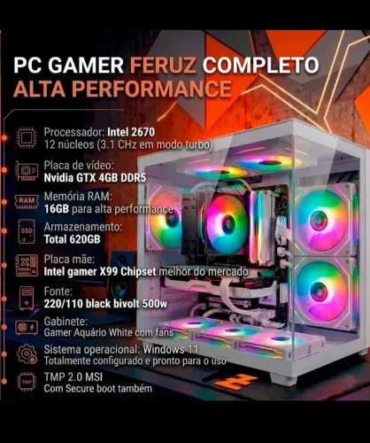 Pc gamer Completo 