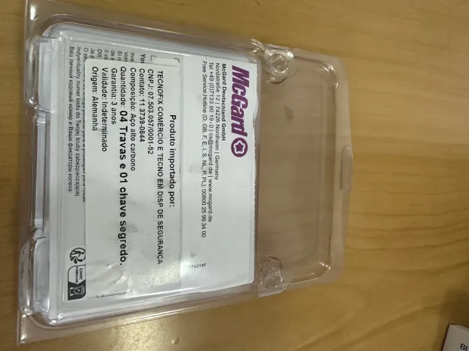 Kit parafuso antifurto mcgard 