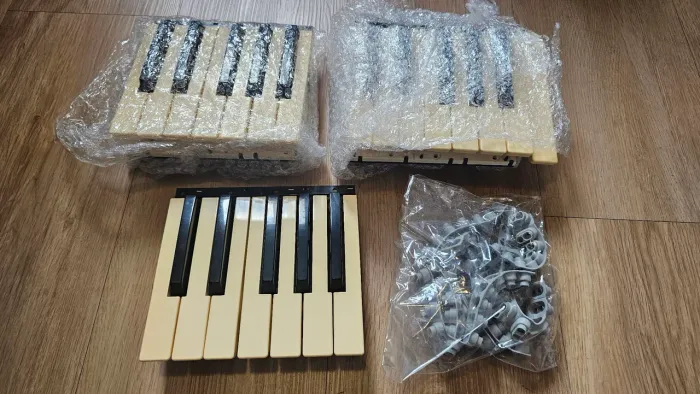 Kit completo de reposição para teclados Technics (61 Notas) - Raridade!