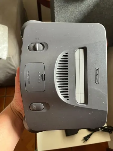 N64 + 20 JOGOS ORIGINAIS 