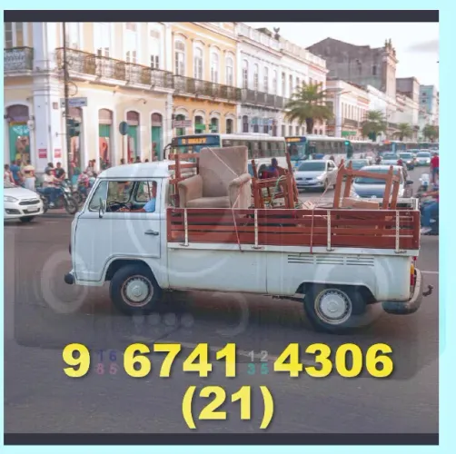 FRETE . CARRETO . VIAGENS - PAULO (21) 9/6741|4306 - BANGU . CAMPO GRANDE . REALENGO