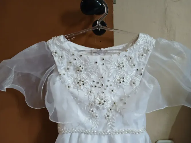 Vestido Infantil de dama.