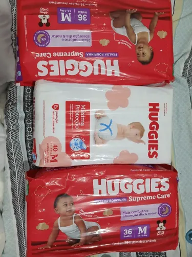 Fralda Huggies M
