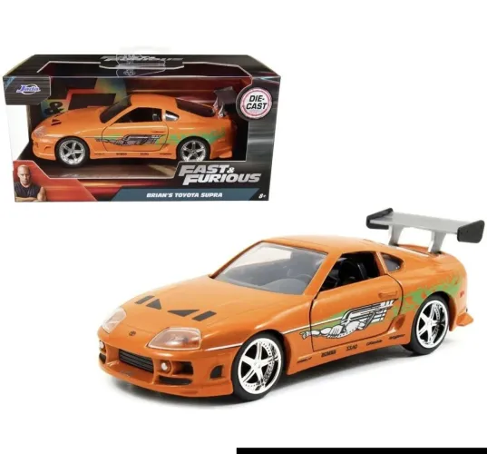 Toyota Supra de Jada Brian, Velozes e Furiosos, em escala 1:32.