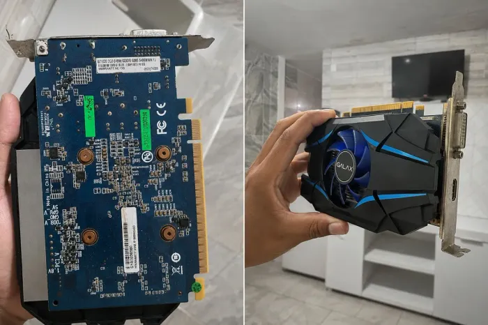 ? Placa de Vídeo Galax GeForce GT 1030 2GB GDDR5 - R$ 270