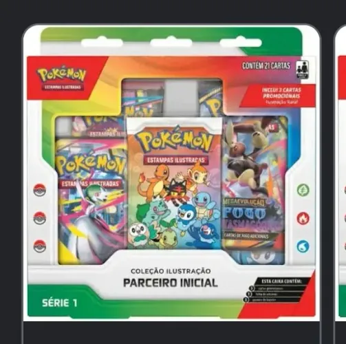 Box Pokémon - Parceiros iniciais Série 1