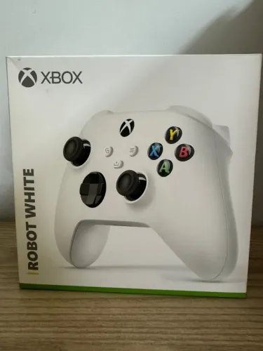 Controle Xbox Robot White