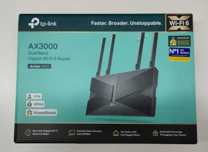 Roteador tp-link AX3000 Archer AX56