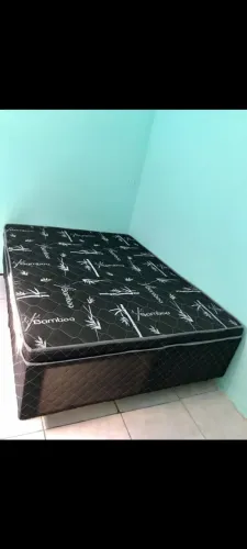 CAMA CASAL BOX CONJUGADA COM COLCHAO FRETE GRÁTIS