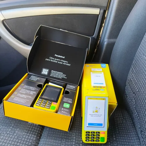 Moderninha pro 2 maquininha de cartão 