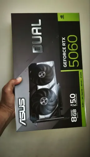 Vende novo lacrado ASUS Dual GeForce RTX? 5060 nota fiscal e garantia