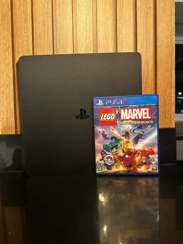 ps4 slim 500gb usado, em boa condições