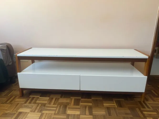 Rack Tok&Stok 2 Gavetas 1,40cm x 46cm Win