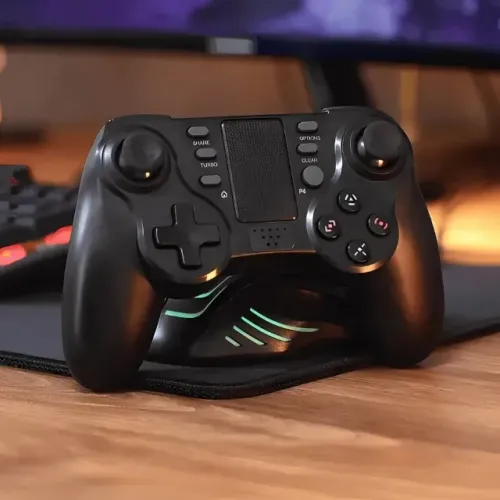 Controle Knup Dualshock Sem Fio On-gm017 Compatível Com Note